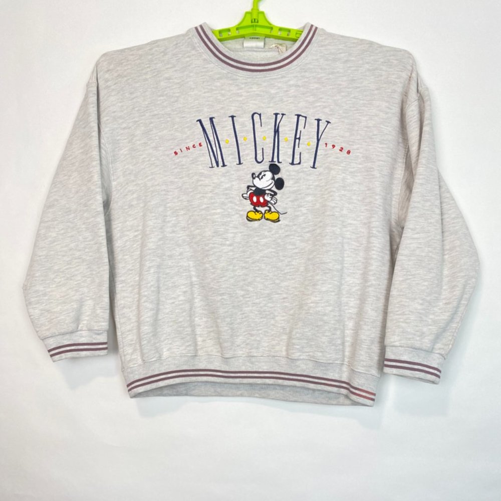 The Disney Store Vintage Mickey Mouse Sweatshirt Size Large